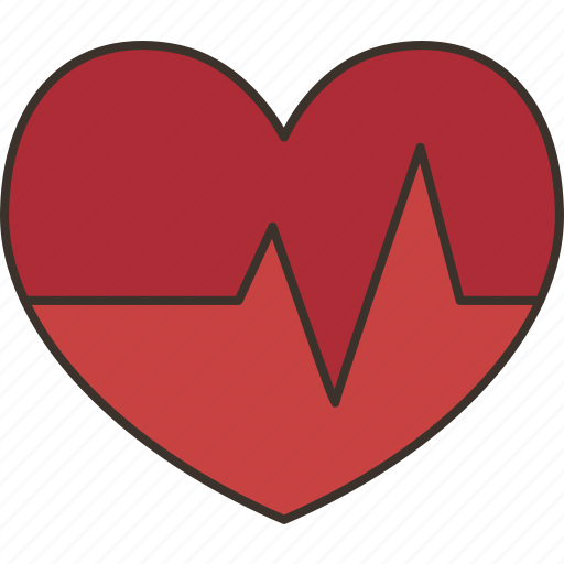 Heart, rate, pulse, ecg, healthy icon - Download on Iconfinder