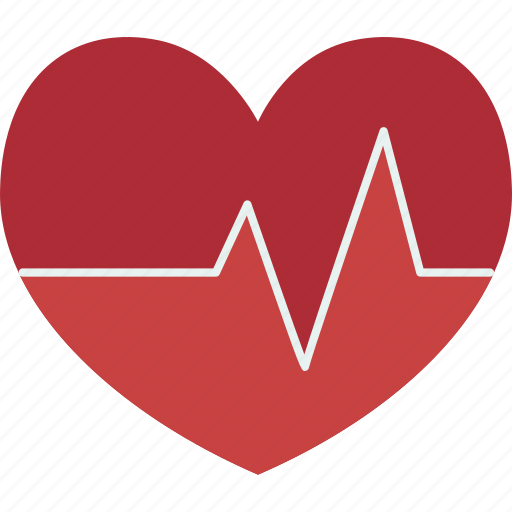 Heart, rate, pulse, ecg, healthy icon - Download on Iconfinder