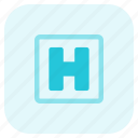 hospital, department, healthcare, facility, logotype 