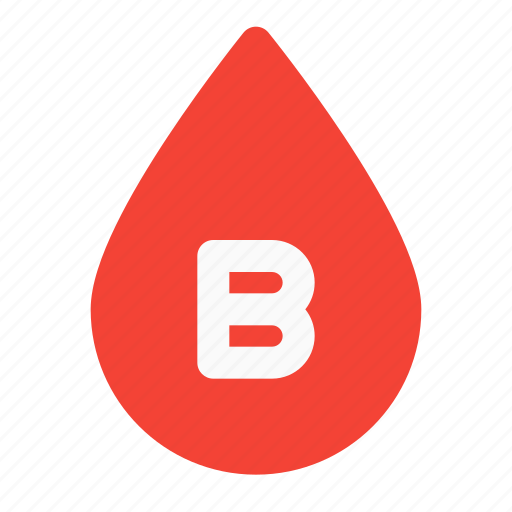 Blood, b type, medical, healthcare, blood bank, hospital icon - Download on Iconfinder