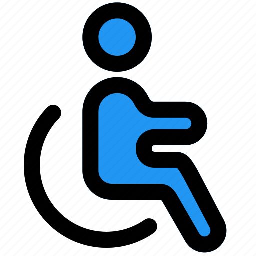 Wheelchair, disability, handicap, patient, hospital, medicine icon - Download on Iconfinder