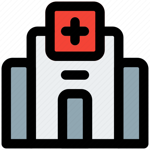 Building, hospital, structure, medical, healthcare, medicine icon - Download on Iconfinder