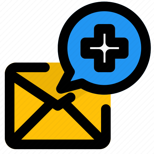 Mail, medical, medicine, online, consultation, message, hospital icon - Download on Iconfinder