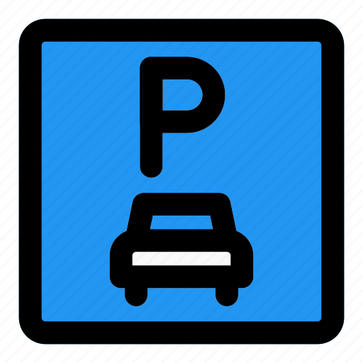 Parking, car, sign board, vehicle, hospital, transportation icon - Download on Iconfinder