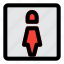 woman, restroom, toilet, avatar, hospital, medical 