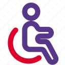 wheelchair, disabled, handicap, facility, hospital, department, healthcare 
