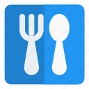 fork, canteen, hospital, cafeteria, eatery, medical, spoon 