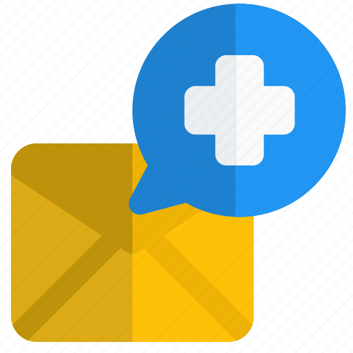 Medical, mail, message, healthcare, prescription, hospital, envelope icon - Download on Iconfinder