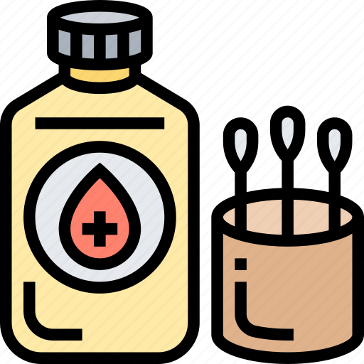 Alcohol, disinfect, hygiene, sanitation, medical icon - Download on Iconfinder