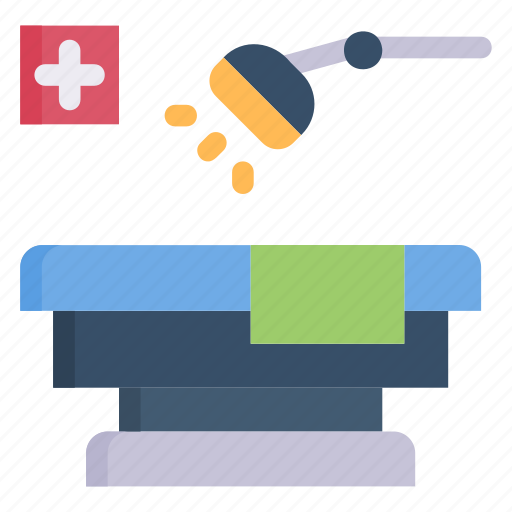 Clinic, medical, hospital, bed, surgery, room, surgeon icon - Download on Iconfinder