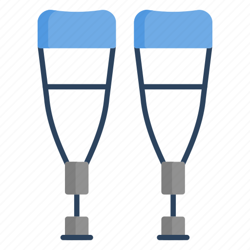 Medical, injury, recovery, patient, health, crutches, injured icon - Download on Iconfinder