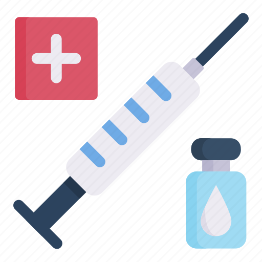 Medical, syringe, medicine, injection, vaccine, dose, bottle icon - Download on Iconfinder