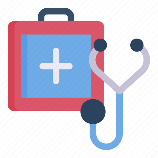 Stethoscope, health, bag, medical, medicine, care, emergency icon - Download on Iconfinder