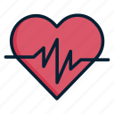 heartbeat, beat, medical, health, heart, pulse, ecg, cardiology, cardiogram