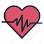 heartbeat, beat, medical, health, heart, pulse, ecg, cardiology, cardiogram 