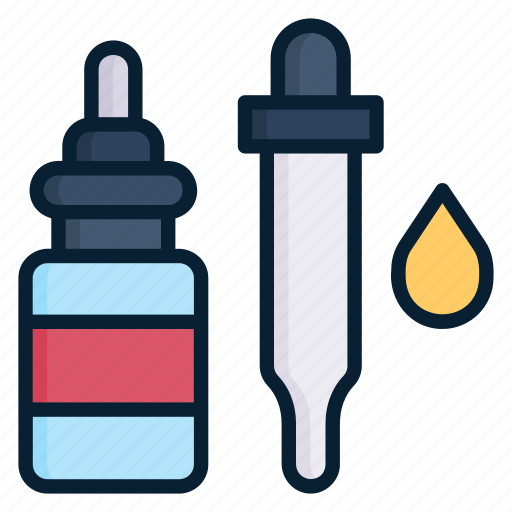 Medicine, dropper, health, pipette, medical, liquid, drop icon - Download on Iconfinder