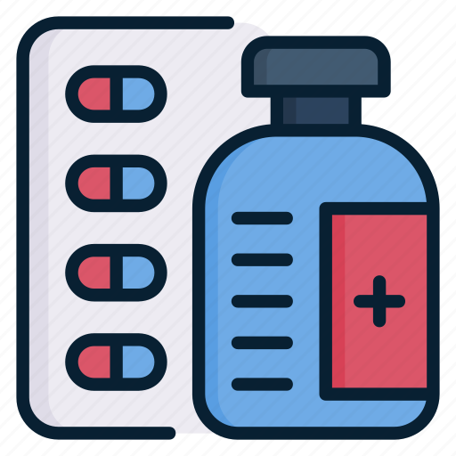Medicine, pill, capsule, bottle, health, medical icon - Download on Iconfinder