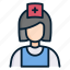 nurse, medical, hospital, woman, people, female, young, care 