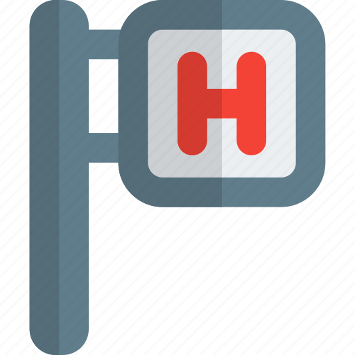 Hospital, sign, medical, healthcare icon - Download on Iconfinder