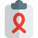 ribbon, clipboard, medical, hospital