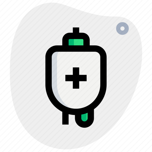 Blood, bag, medical, hospital, plus icon - Download on Iconfinder