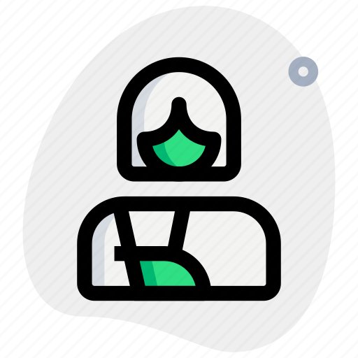 Female, patient, medical, hospital, healthcare icon - Download on Iconfinder
