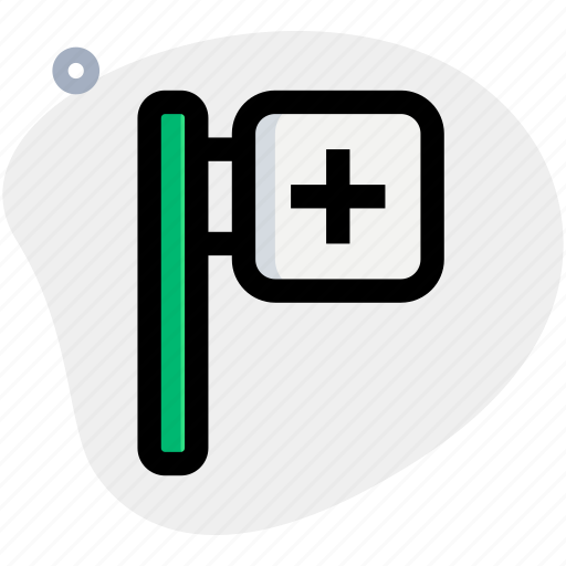 Hospital, sign, medical, plus, healthcare icon - Download on Iconfinder