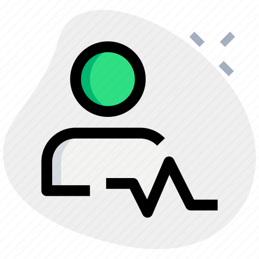 Pulse, user, medical, hospital icon - Download on Iconfinder