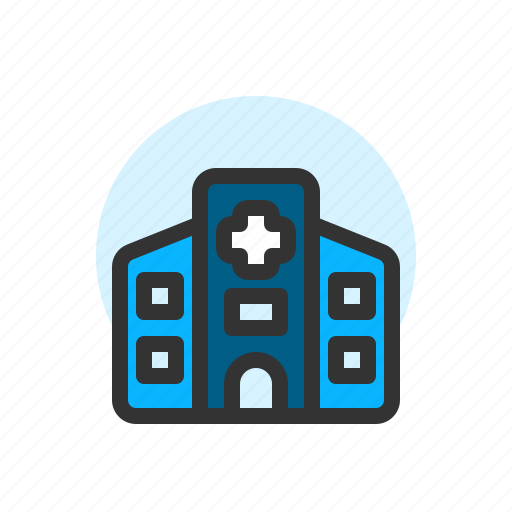 Building, clinic, healthcare, hospital, medical icon - Download on Iconfinder