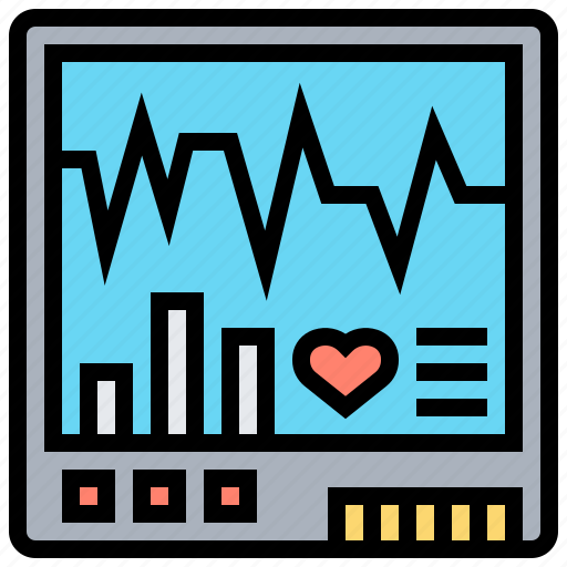 Cardiogram, ekg, health, heartbeat, monitoring icon - Download on Iconfinder
