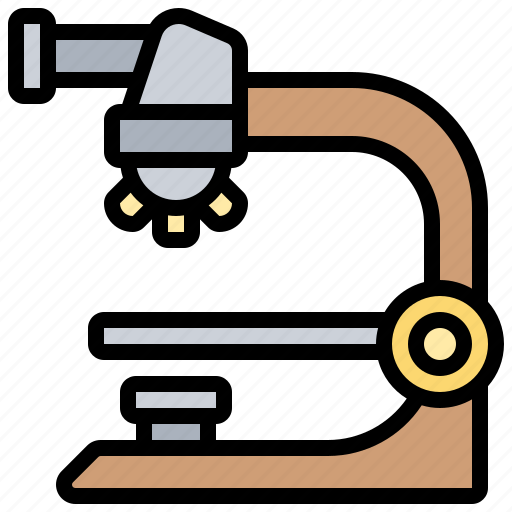 Analysis, laboratory, medical, microscope, optical icon - Download on Iconfinder
