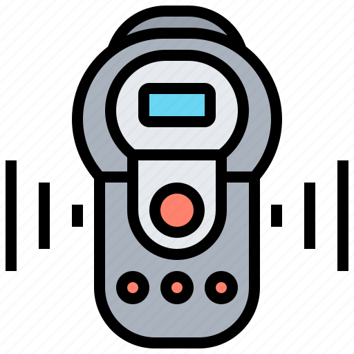 Detecting, device, measurement, temperature, thermometer icon - Download on Iconfinder