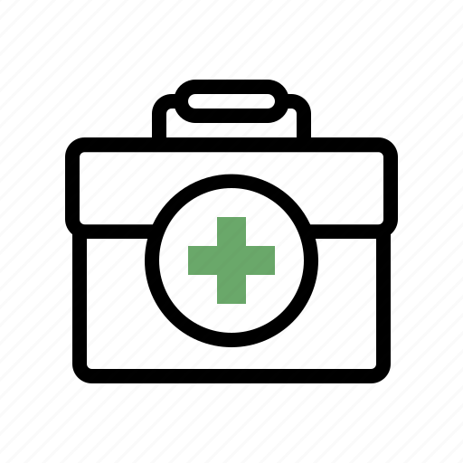 First aid kit, medical, medicine box, pharmaceutical, emergency icon - Download on Iconfinder