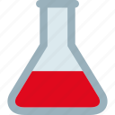 beaker, chemistry, experiment, flask, matrass