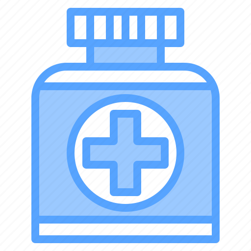 Bottle, horizontal, hospital, indoors, medicine, nurse, scrubs icon - Download on Iconfinder