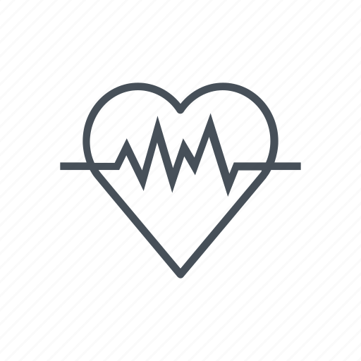 Beat, cardiogram, hearth, hospital, love, pulse, wave icon - Download on Iconfinder