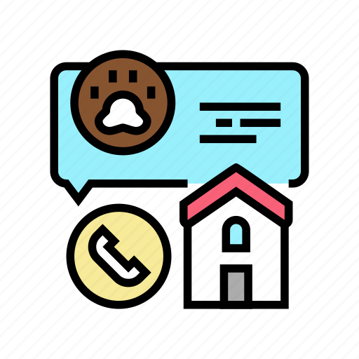 House, calls, domestic, pet, hospital, health icon - Download on Iconfinder