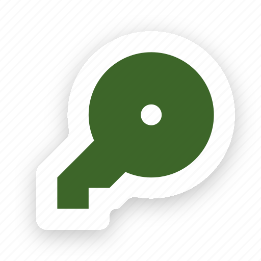 Key, unlock, lock, house key icon - Download on Iconfinder
