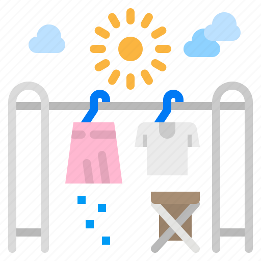 Clothes, fashion, hanger, line, shirt icon - Download on Iconfinder