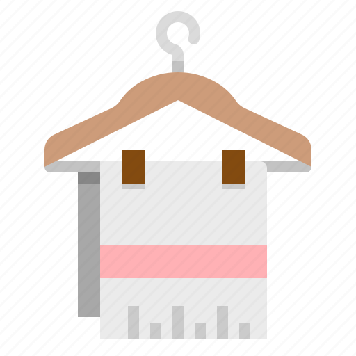 Aundr, furniture, hanger, household, towel icon - Download on Iconfinder