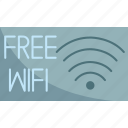 wifi, internet, online, connection, service