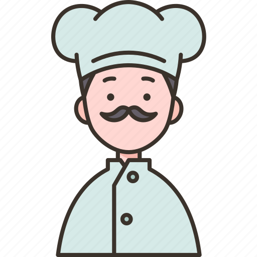 Chef, cook, restaurant, food, kitchen icon - Download on Iconfinder
