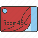 keycard, room, door, entrance, security