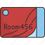 keycard, room, door, entrance, security 