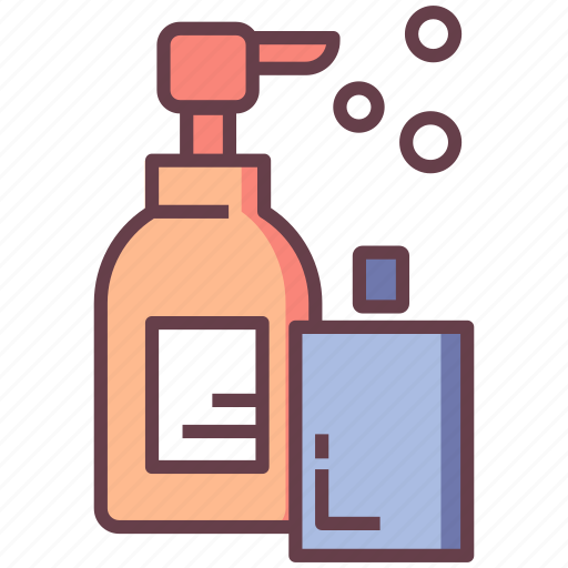Bathroom amenities, hygiene, lotion, shampoo, soap, toiletries, toiletry icon - Download on Iconfinder