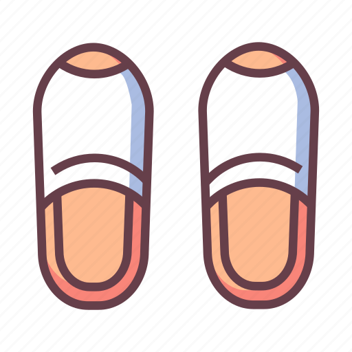 Bedroom, clothing, comfort, comfortable, footwear, slipper, slippers icon - Download on Iconfinder