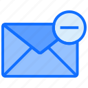 envelope, letter, email, message, mail, remove