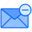 envelope, letter, email, message, mail, remove 