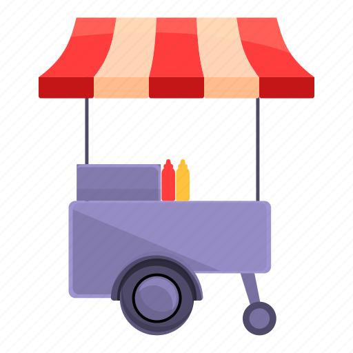 Hot, dog, trolley, wheel icon - Download on Iconfinder