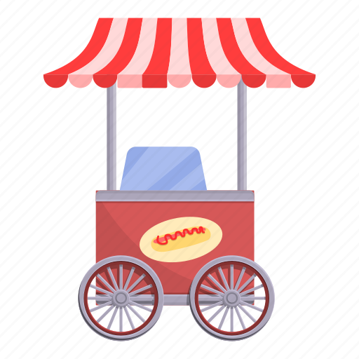 Hot, dog, truck, stand icon - Download on Iconfinder